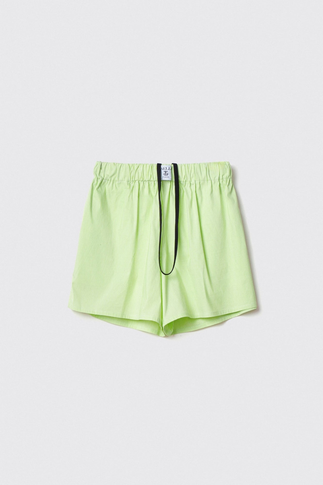 Shorts with Elastic in Stick Poplin - Gaëlle Paris