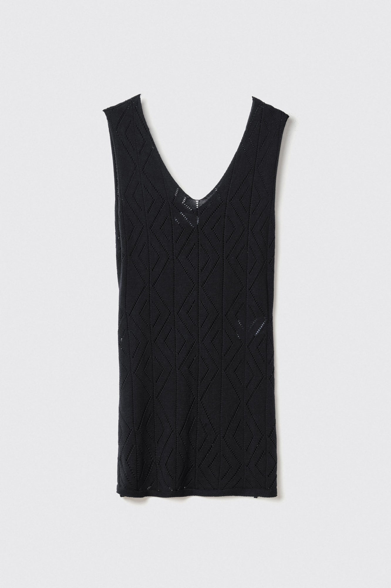Wavy Stitch Strappy Top - Gaëlle Paris