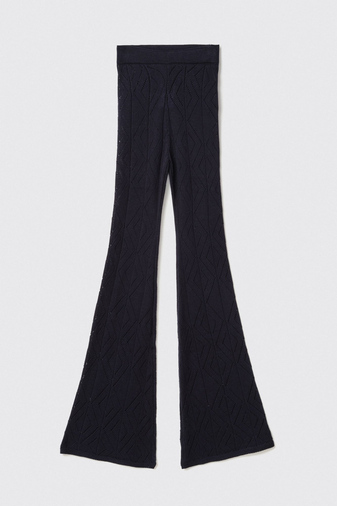 Wavy Stitch Trousers - Gaëlle Paris