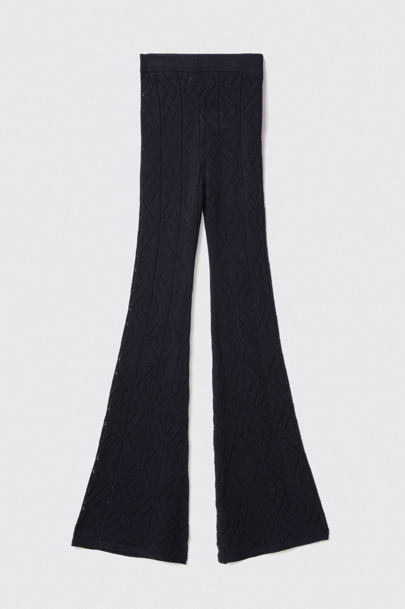 Wavy Stitch Trousers - Gaëlle Paris