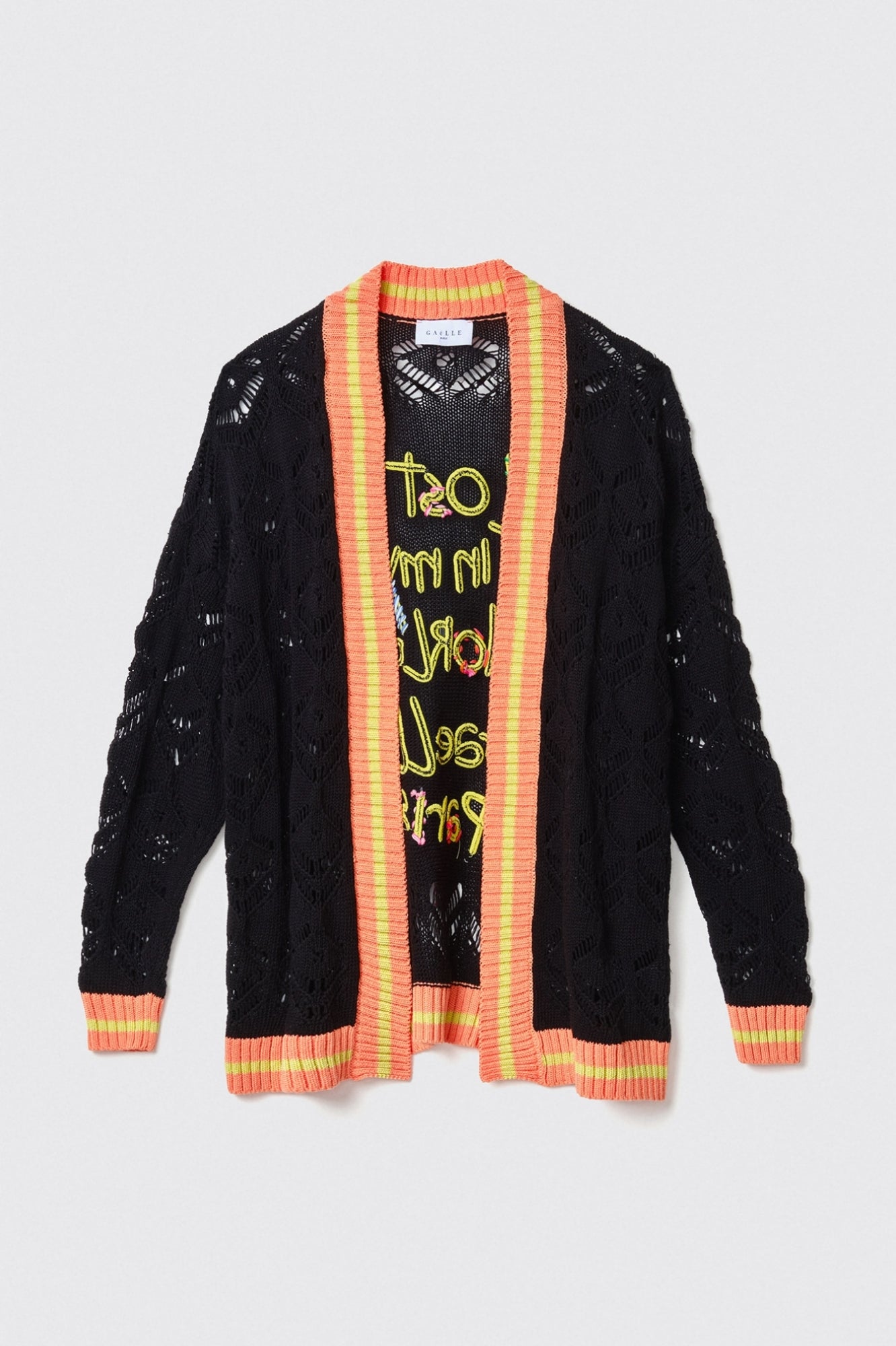 Embroidered cardigan - Gaëlle Paris
