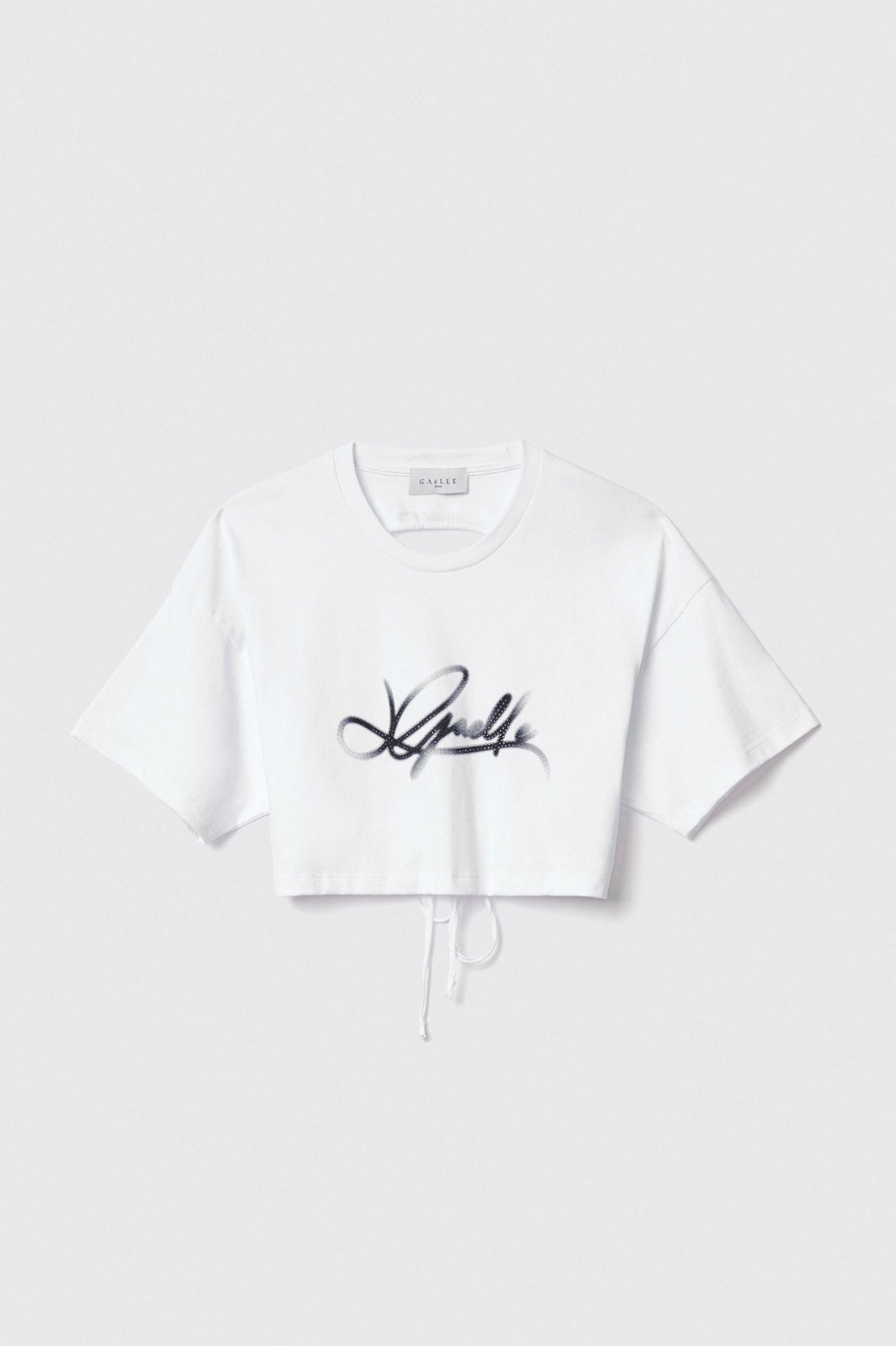 Round Neck T-shirt with Print - Gaëlle Paris