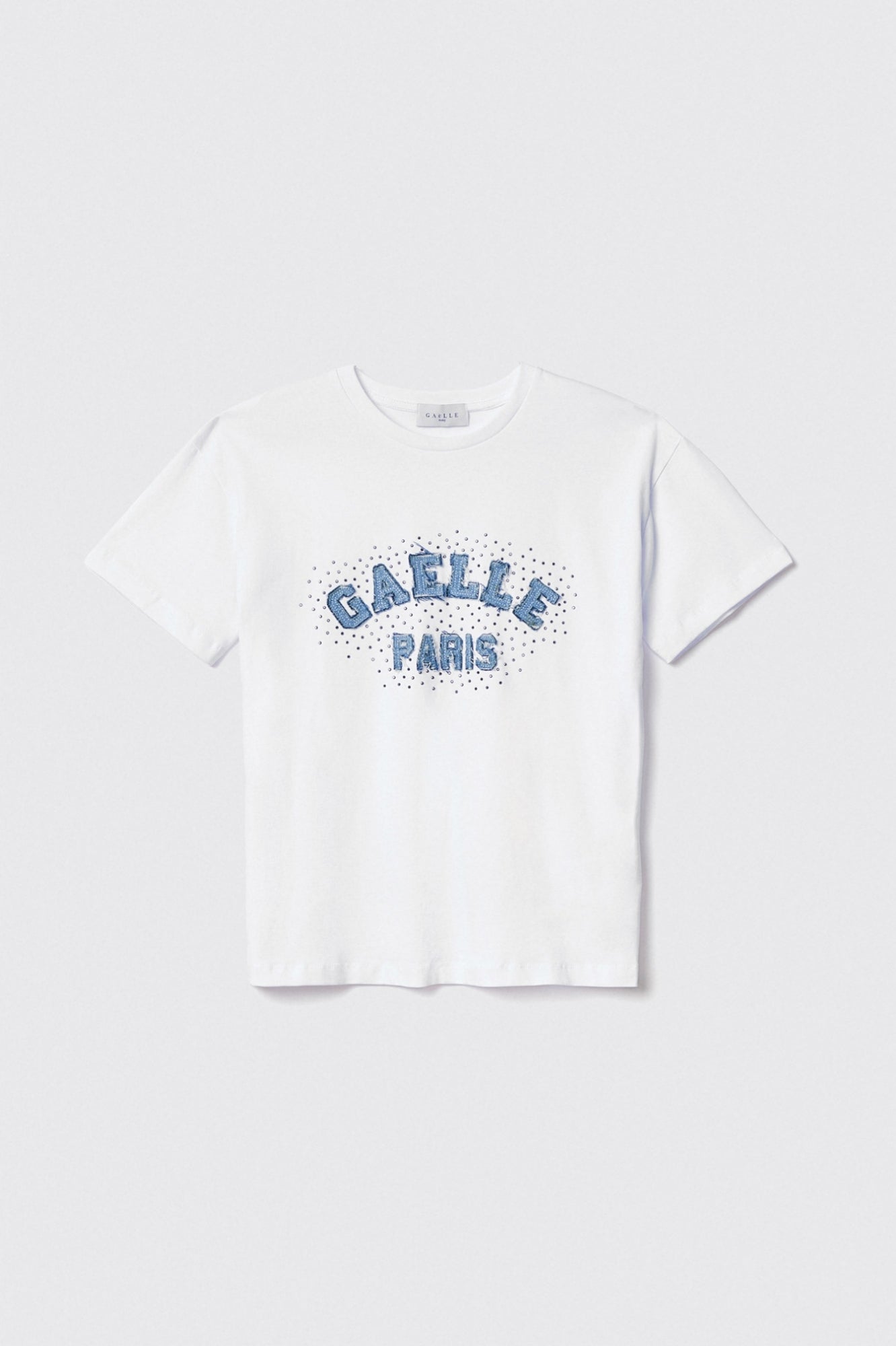 T-shirt with Embroidery - Gaëlle Paris