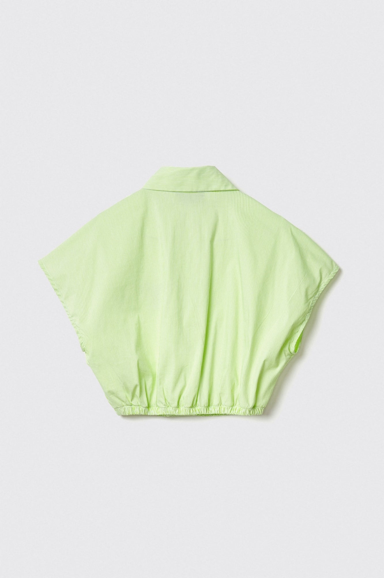 Short Stretch Poplin Shirt - Gaëlle Paris