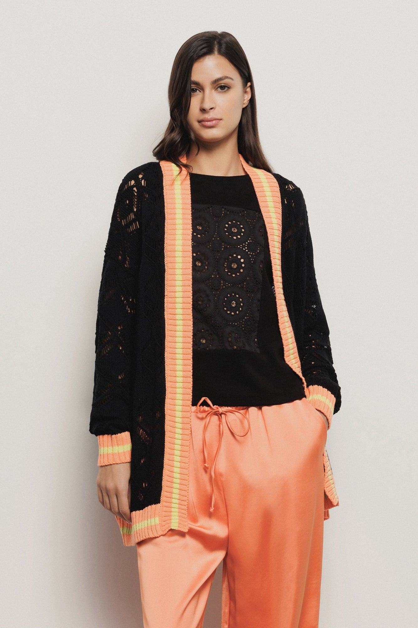 Embroidered cardigan - Gaëlle Paris