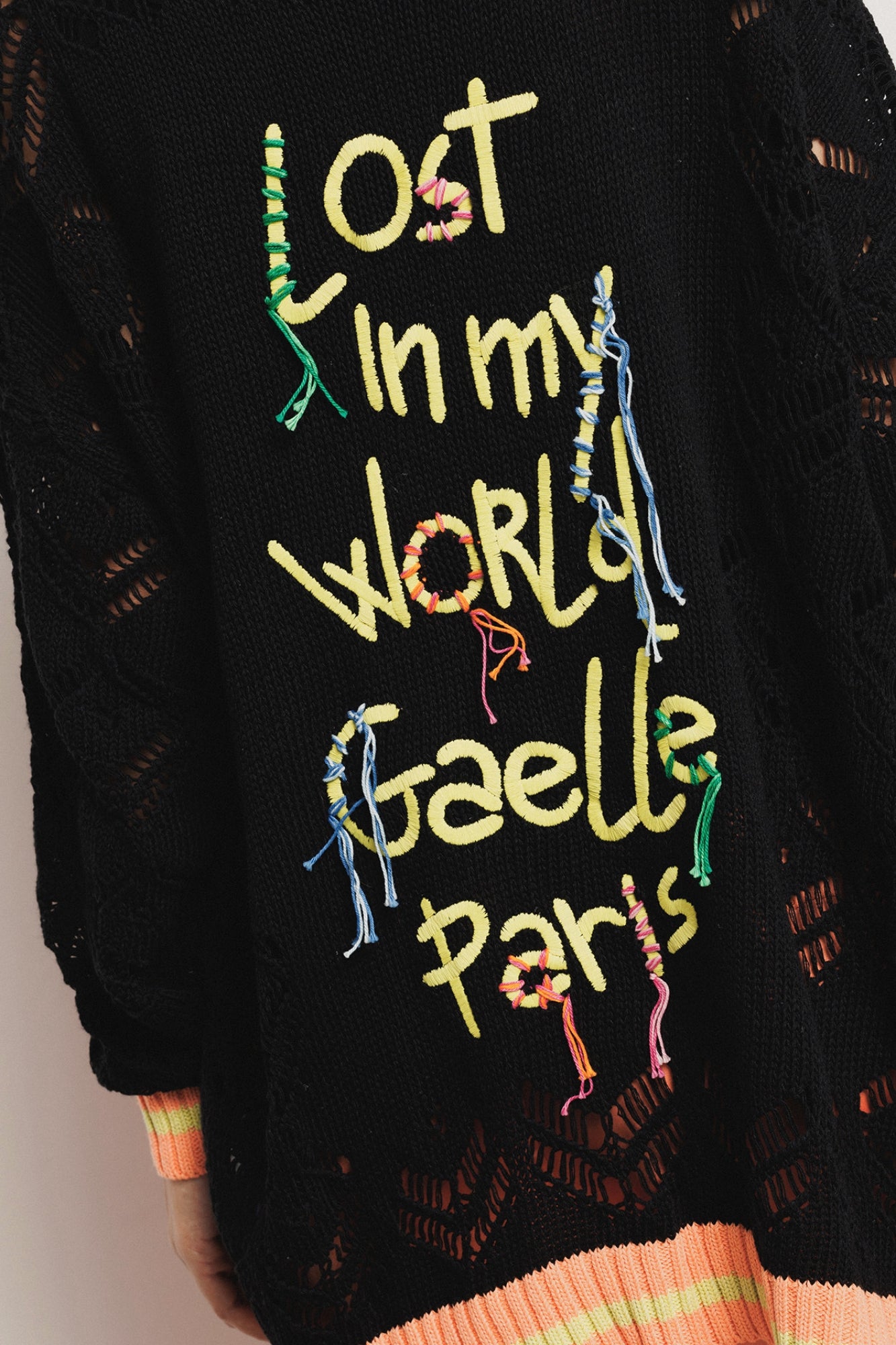 Embroidered cardigan - Gaëlle Paris