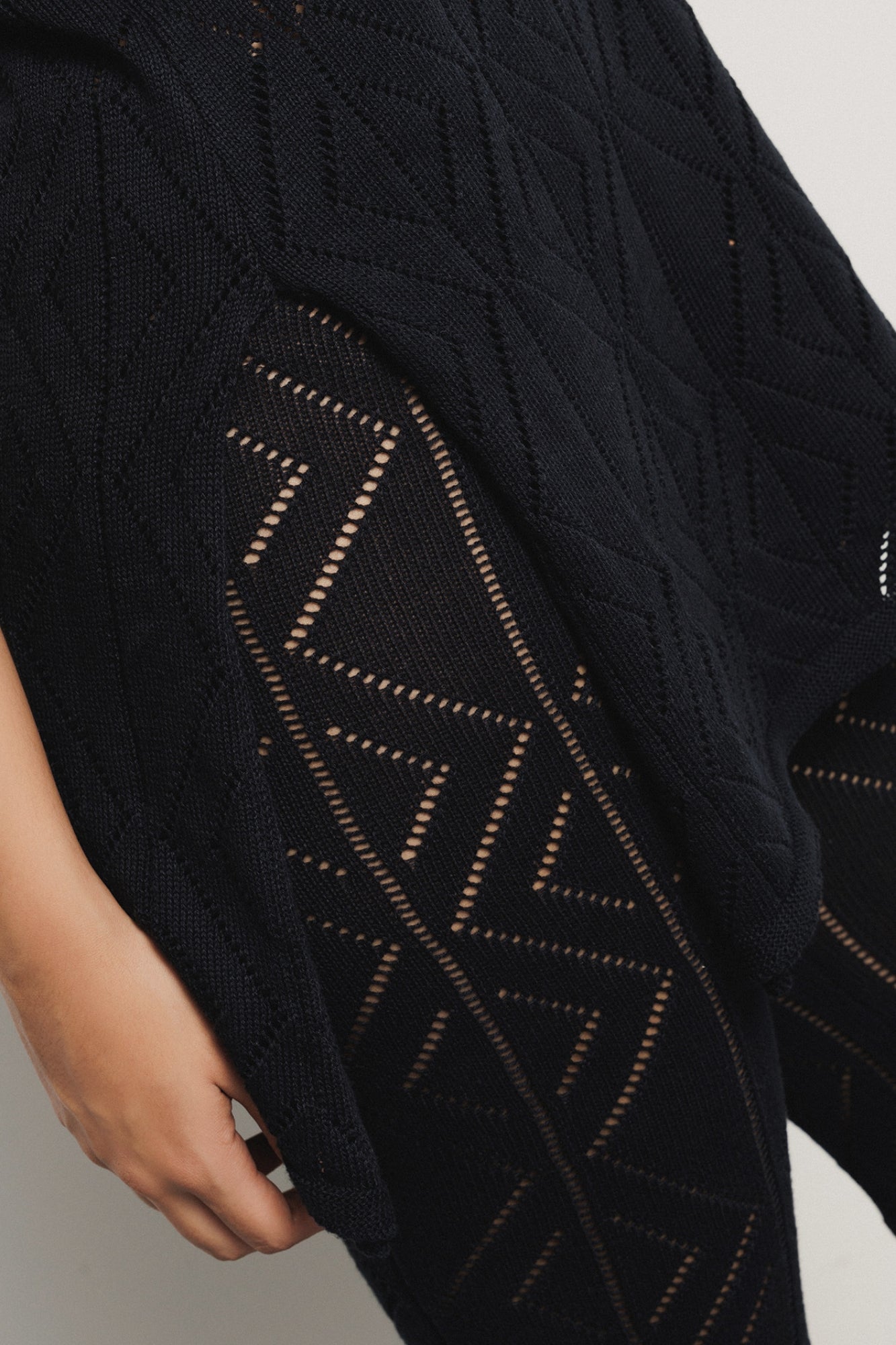 Wavy Stitch Strappy Top - Gaëlle Paris