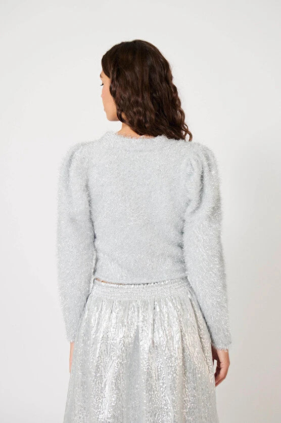 GILET GIRLY LUREX