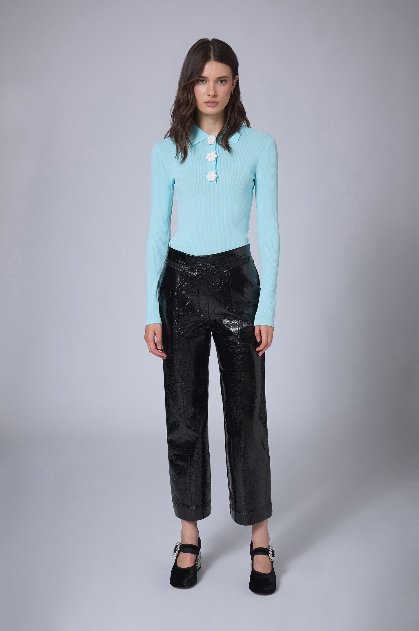 Camisola Polo Fleurette - Manoush