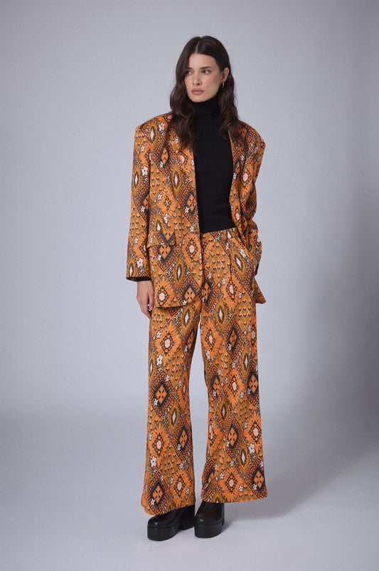 Jacquard pants - Manoush