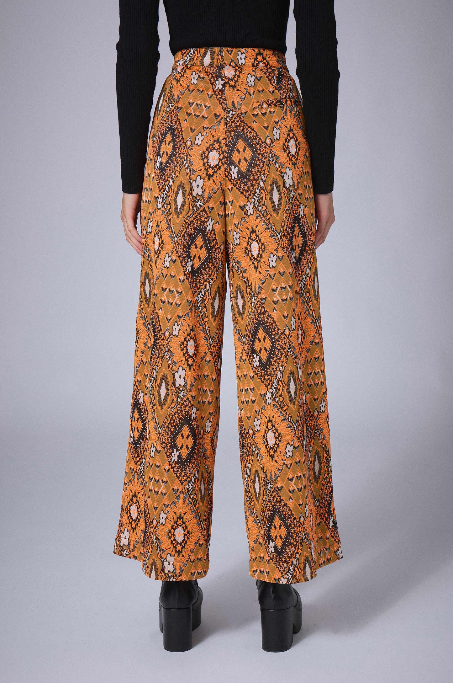 Jacquard pants - Manoush