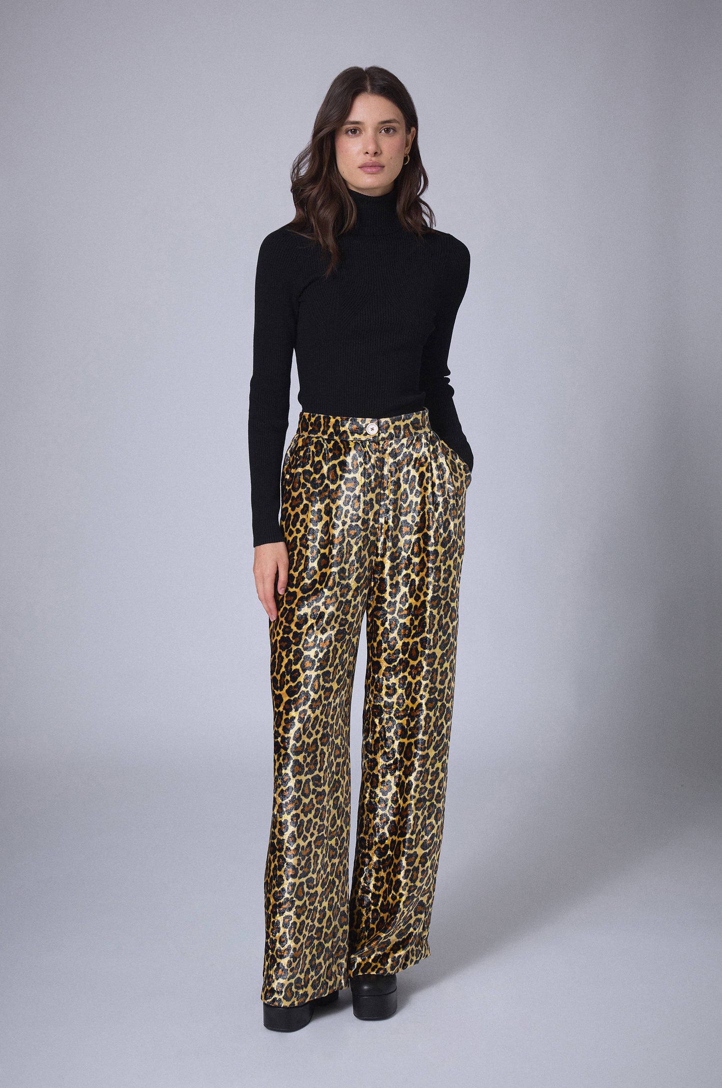 Velvet Panther Pants -Manoush