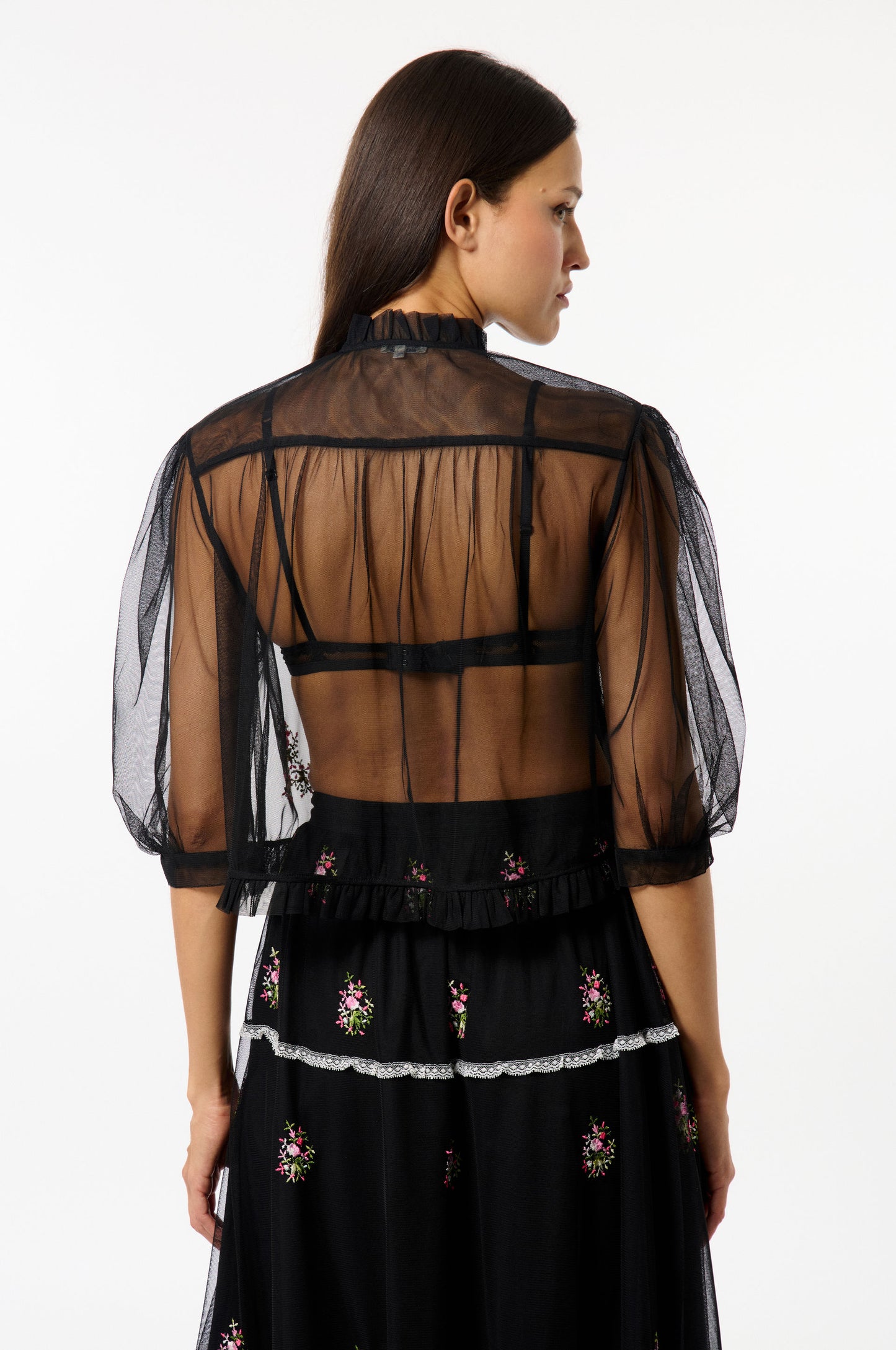 Tulle Bloom Shirt - Manoush