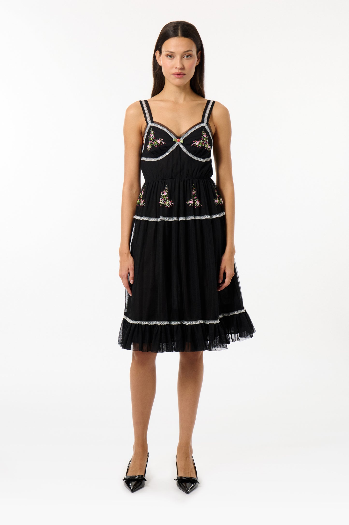 Bloom Tulle Dress - Manoush