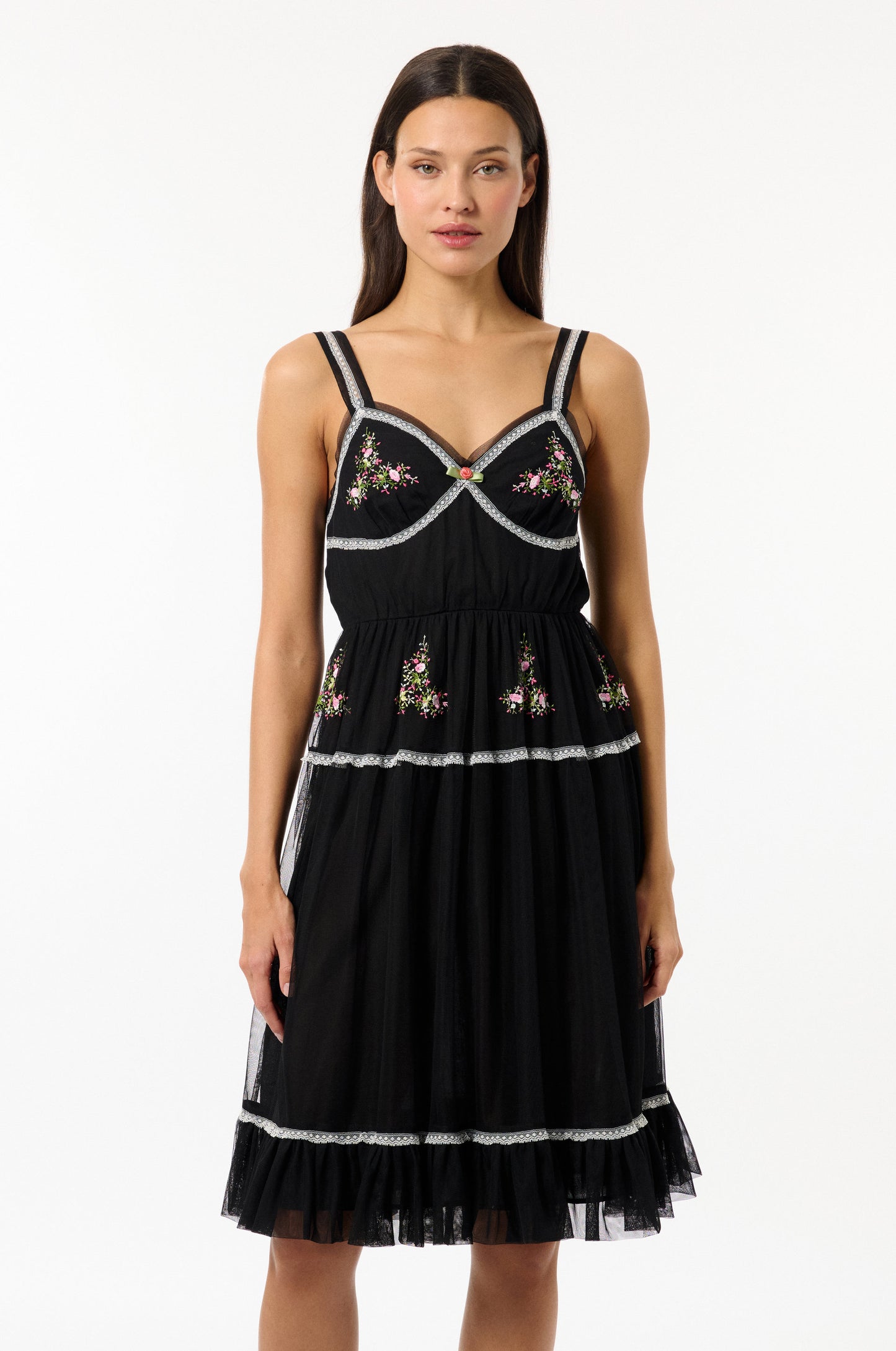 Bloom Tulle Dress - Manoush