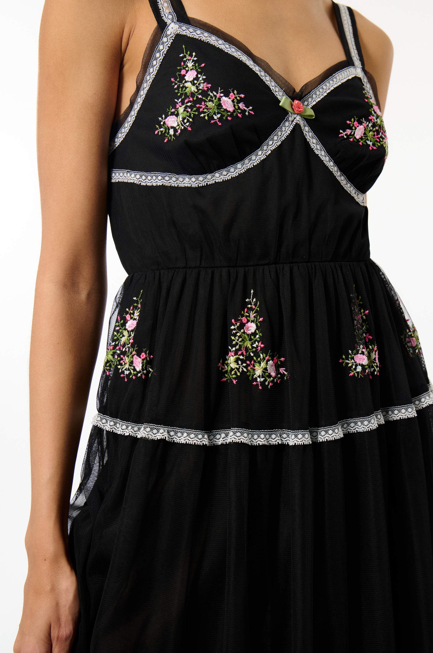 Bloom Tulle Dress - Manoush