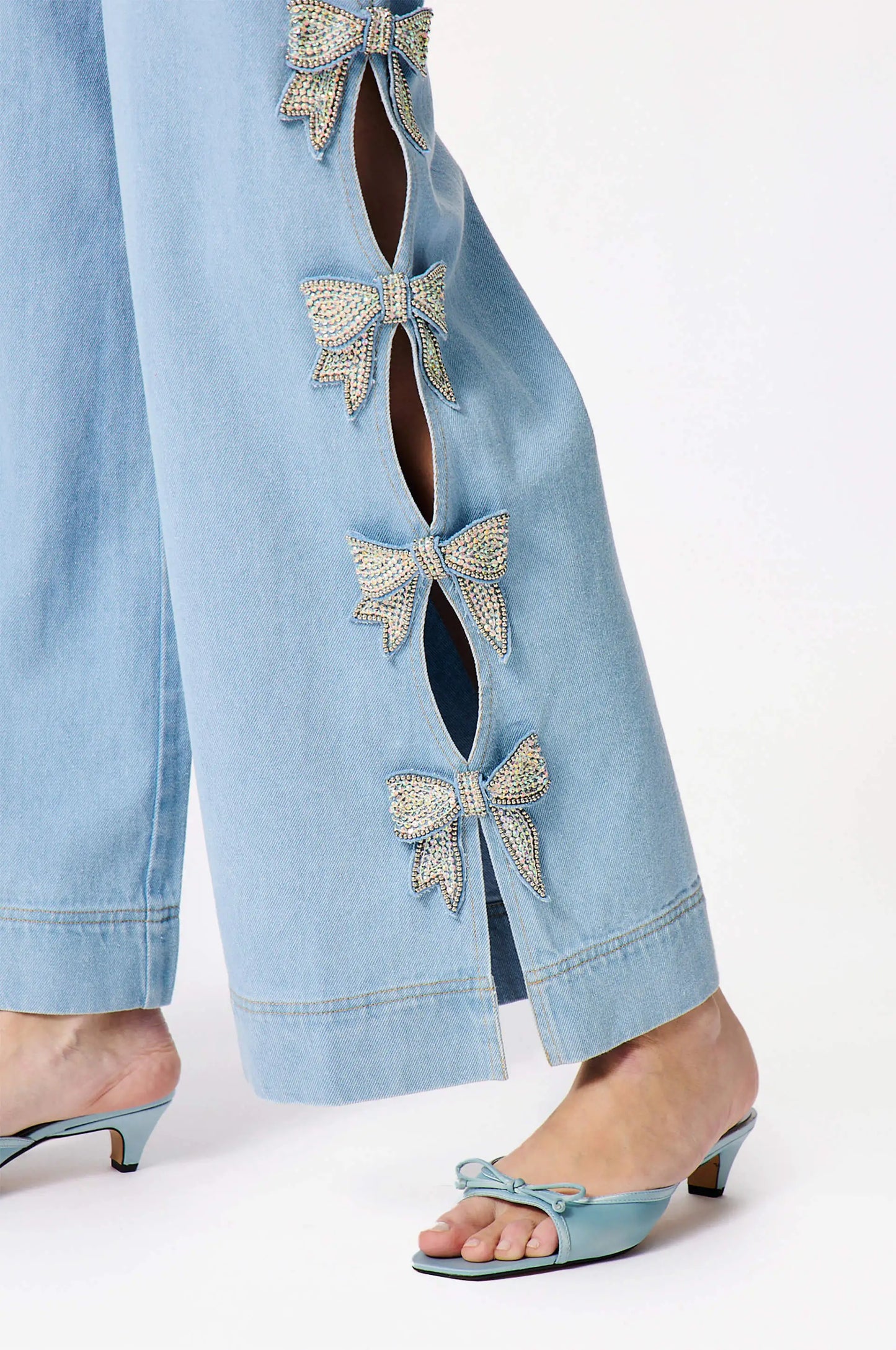 Calça Jeans Laço - Manoush