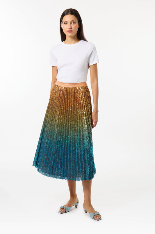 Jupon Sequin Midi Skirt - Manoush