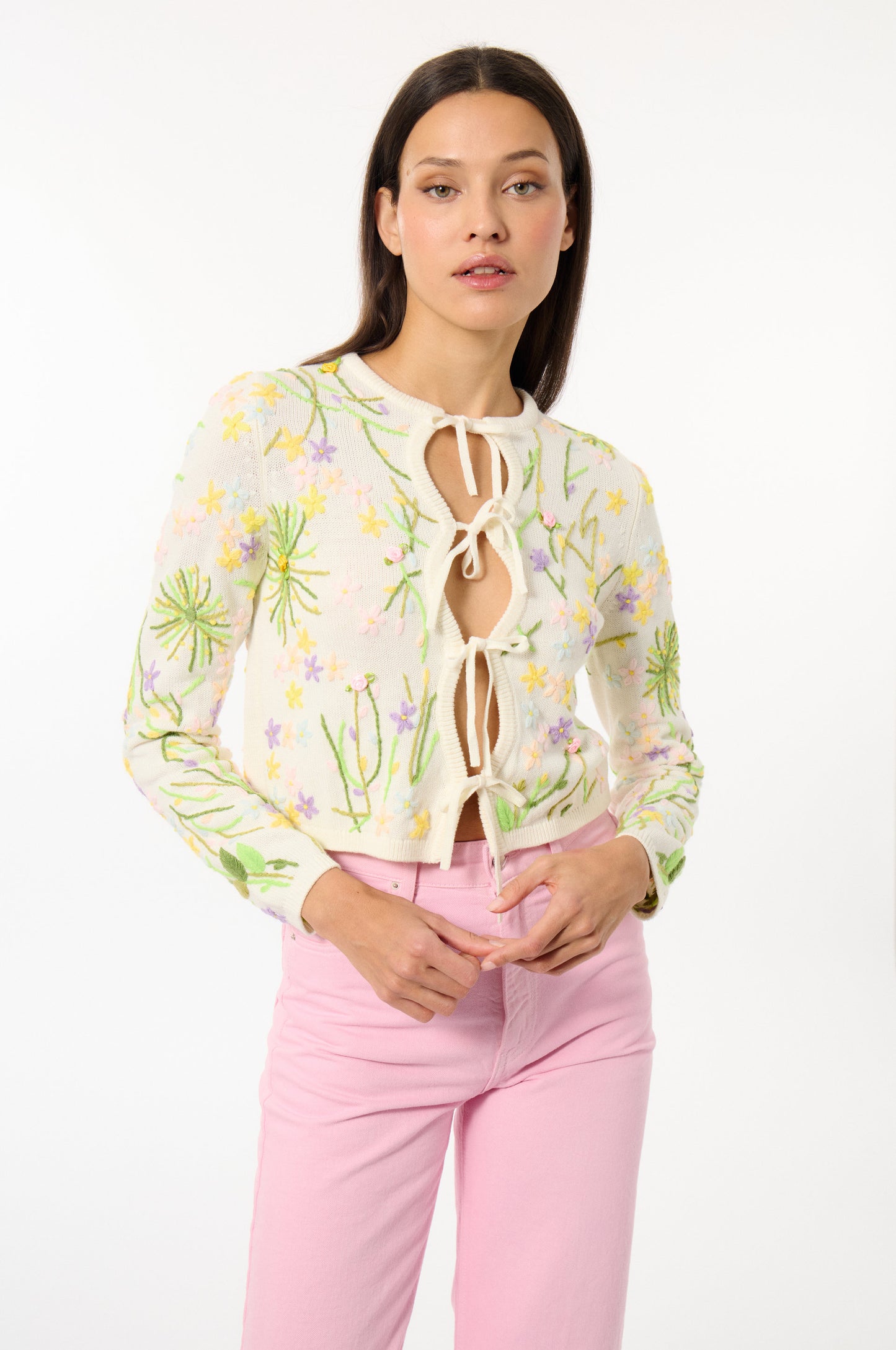 Blossom Knit Cardigan - Manoush