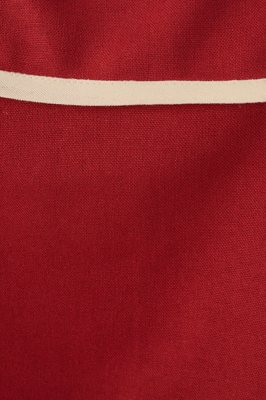 Top Vermelho com Decote Quadrado e Botões nas Costas – Dress To
