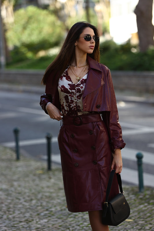 Jaqueta em Couro Ecológico - Jjil