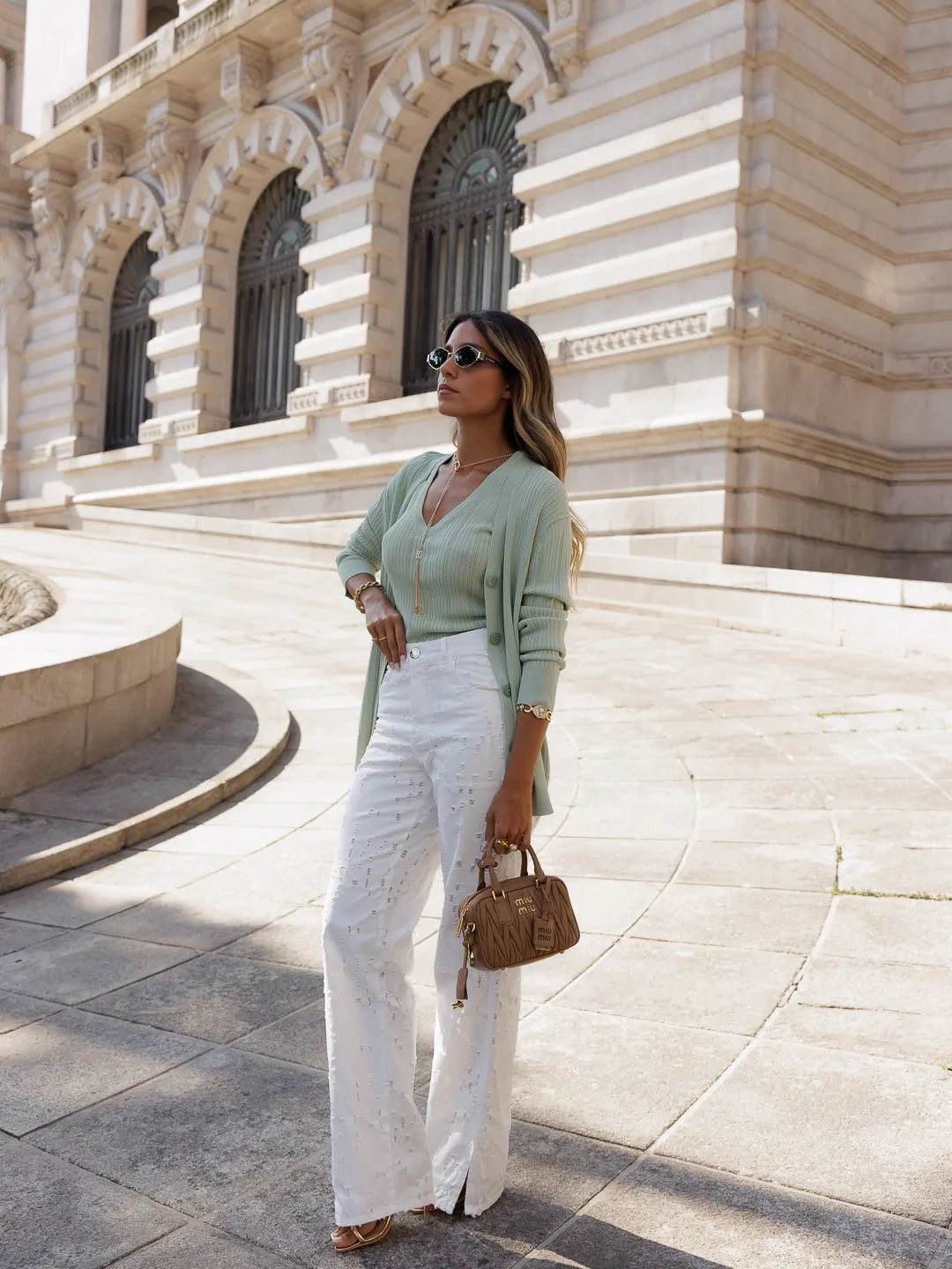 Loose Fitting Knit Jacket - Scripta