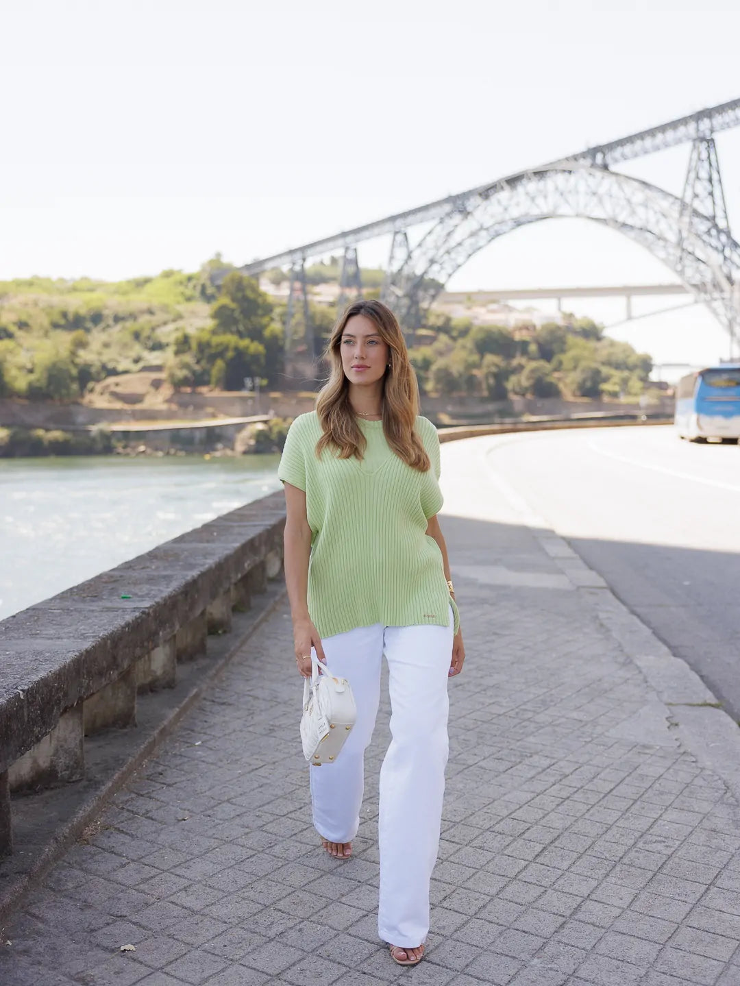 Ribbed Knit Sweater - Scripta
