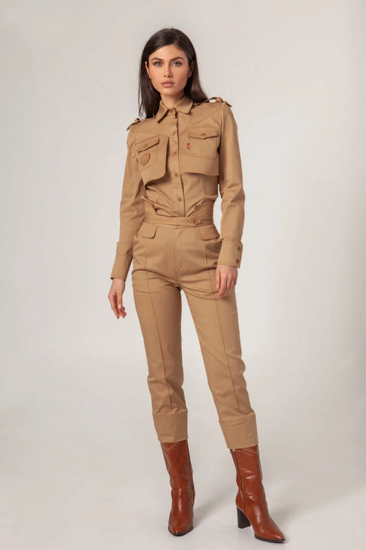Calça Fajin Camel - Masavi
