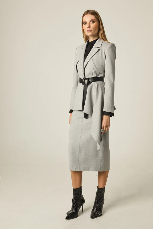 Blaze Noote Asymmetrical Grey - Masavi