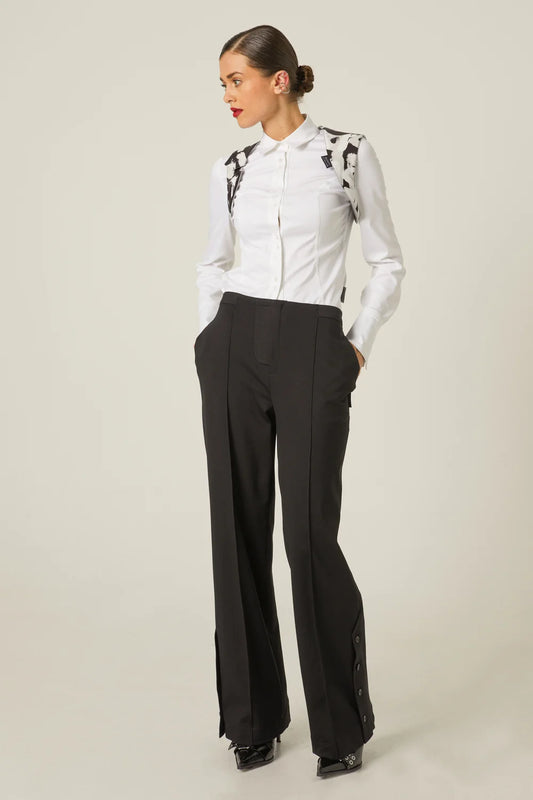 Black Noote Pants - Masavi
