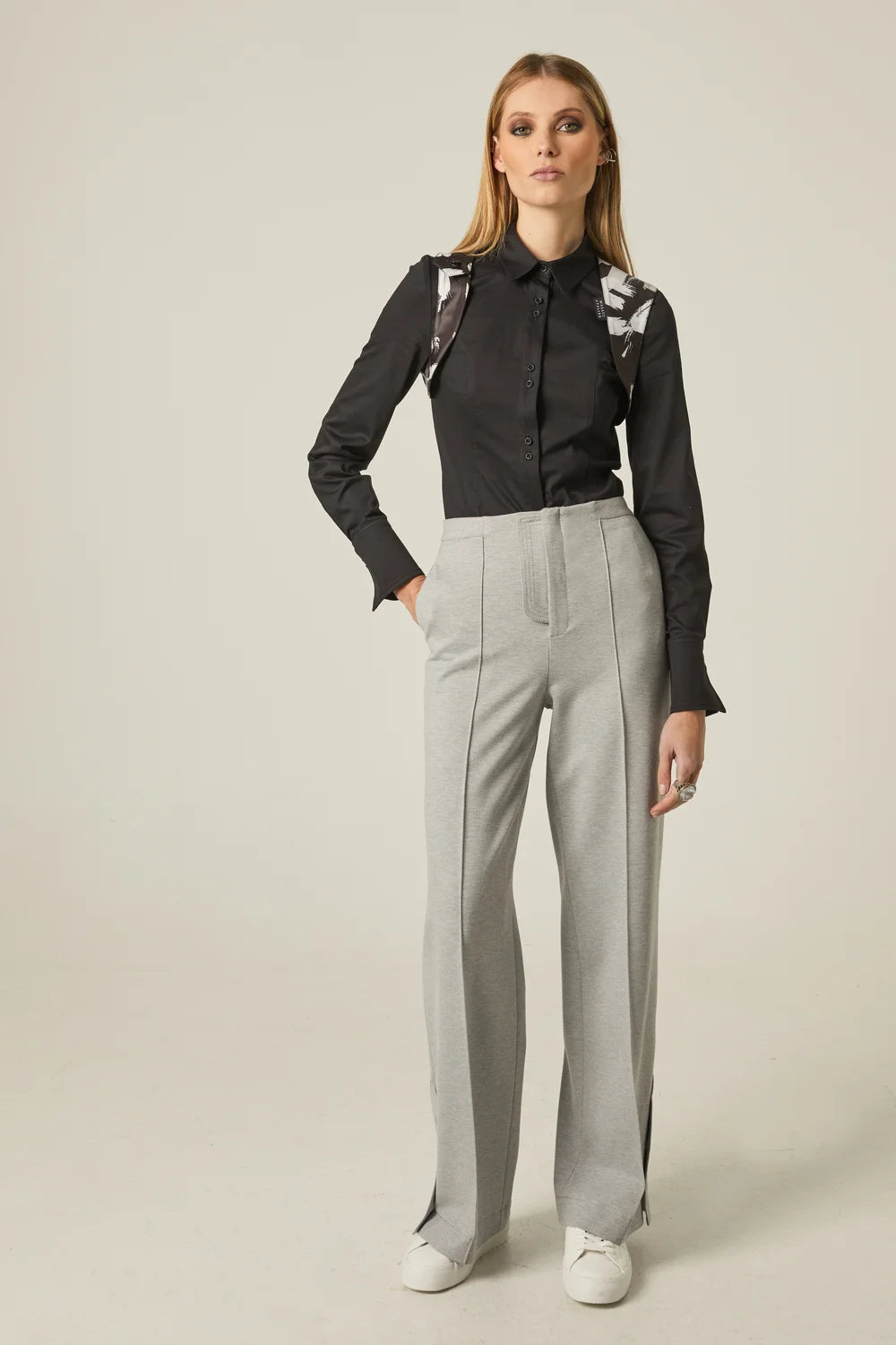 Noote Grey Pants - Masavi
