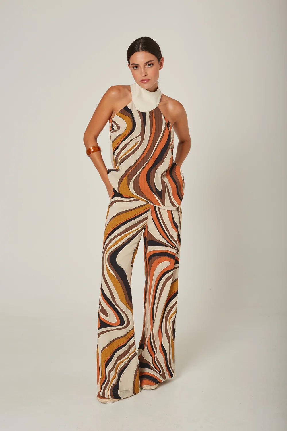 Orange Dexter Pants - MAsavi