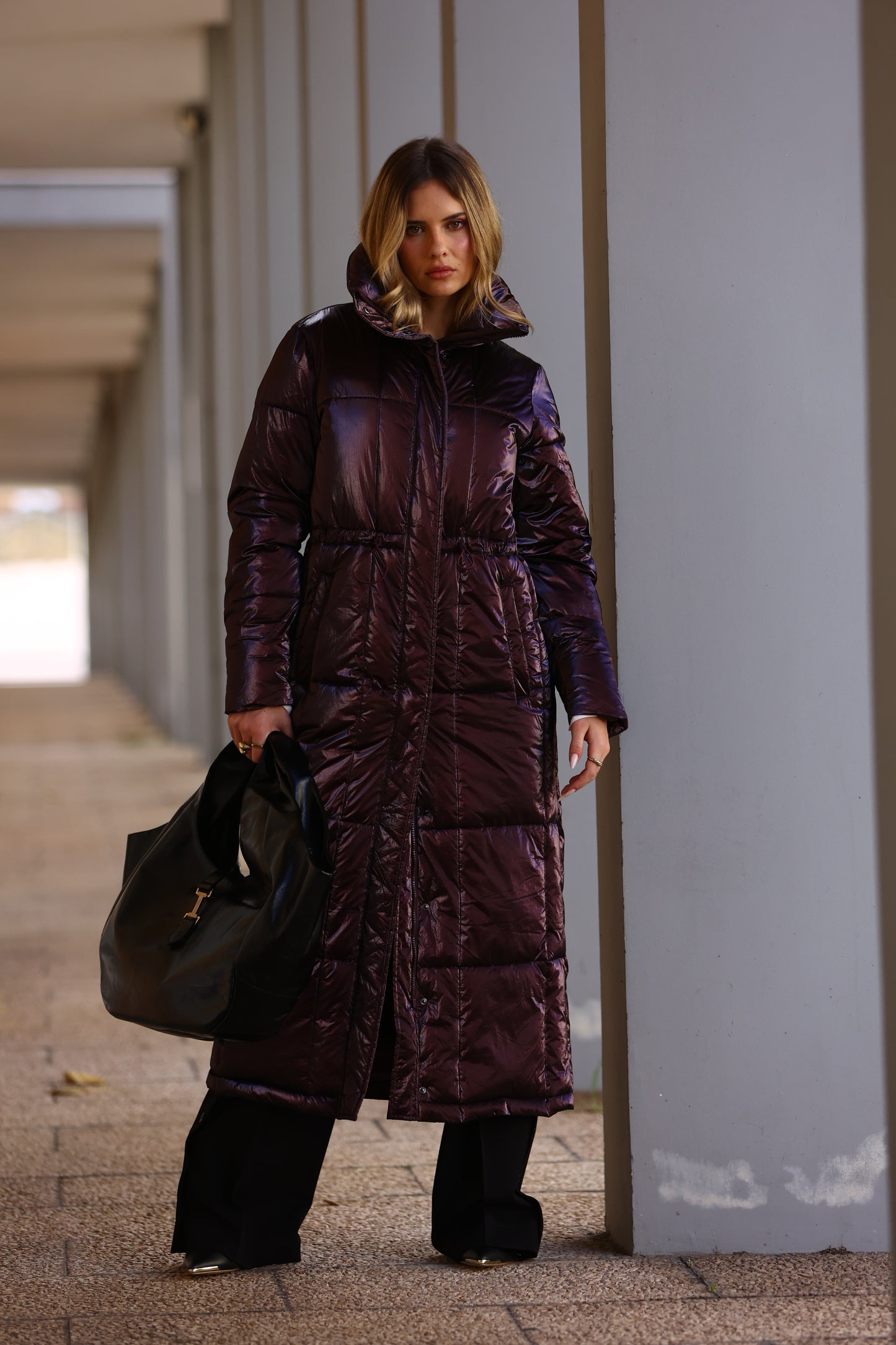 Casaco Acolchoado Comprido - Jijil