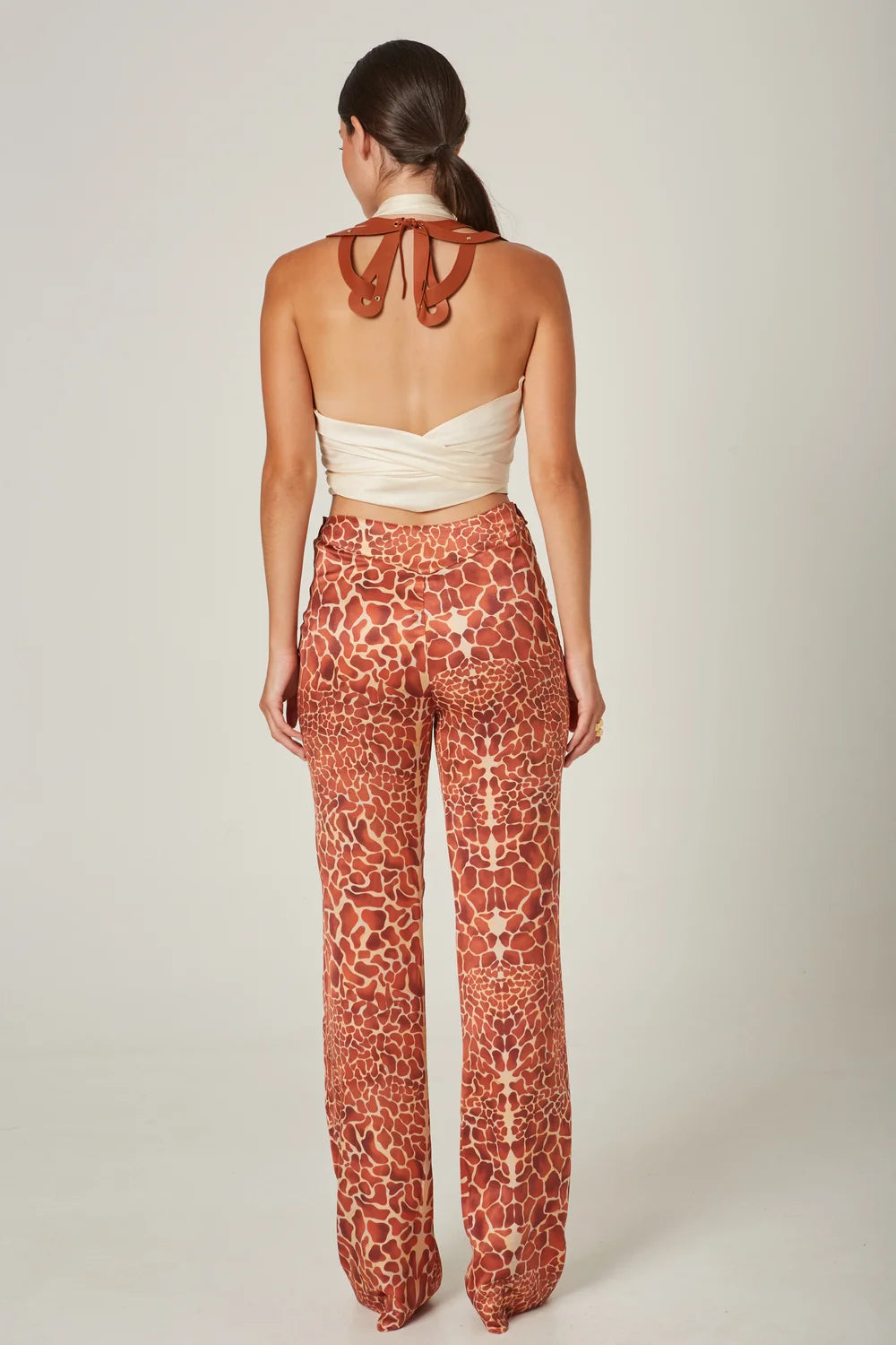 Giraffe Cut-Out Trousers - Masavi