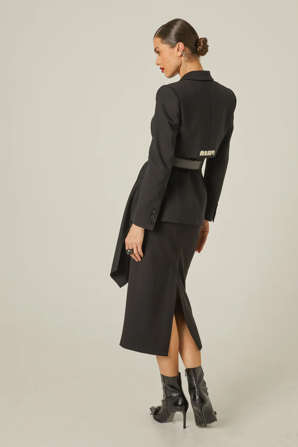 Vestido Curto Dilomatic Listrado Zíper Stintino - Masavi