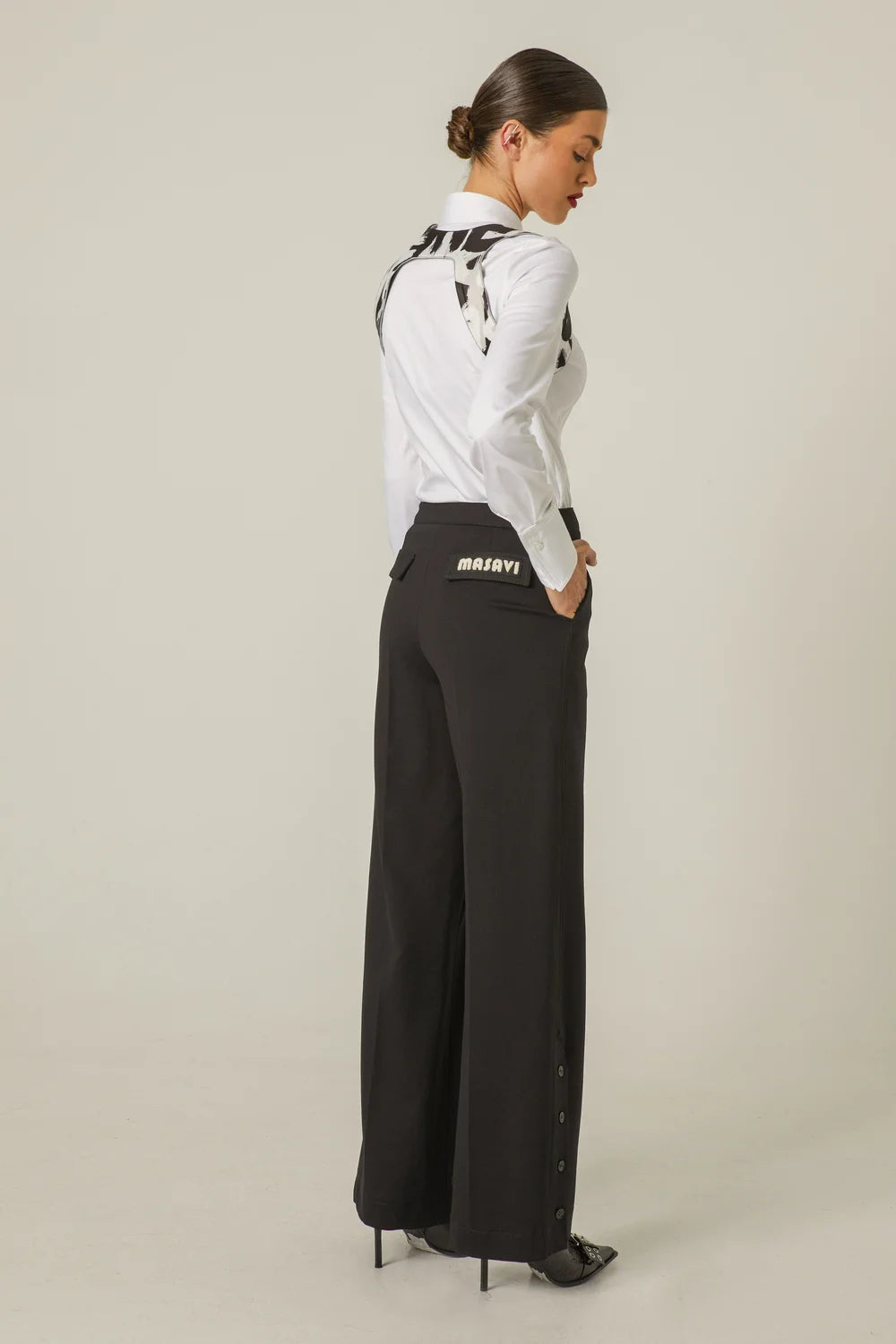 Black Noote Pants - Masiva