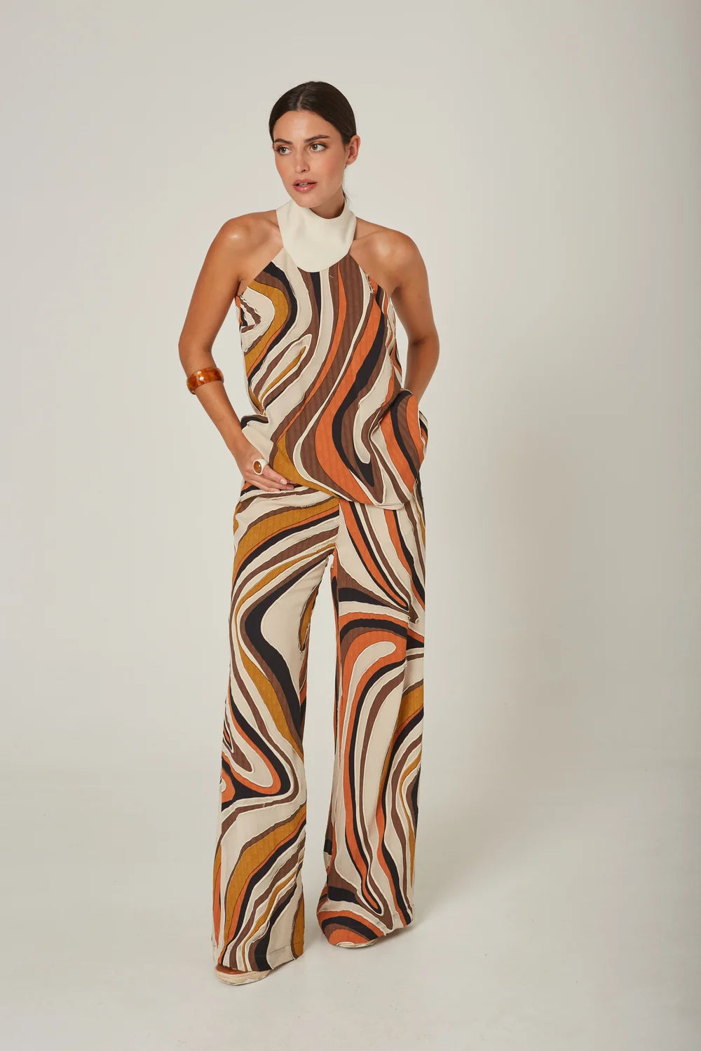 Orange Dexter Pants - MAsavi