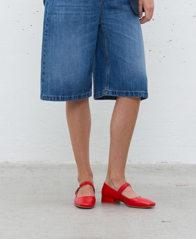 Bermuda Jeans Wide Leg - Jijil