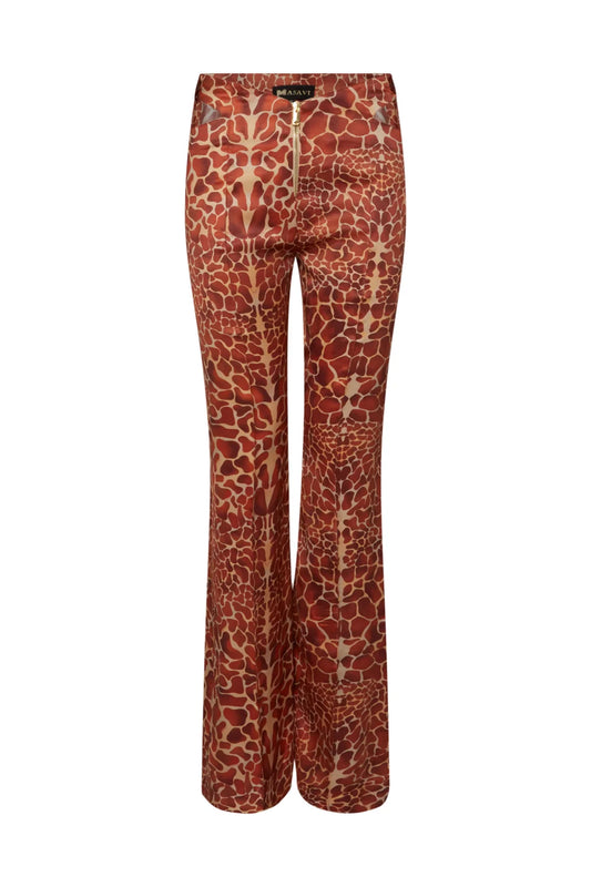 Giraffe Cut-Out Trousers - Masavi