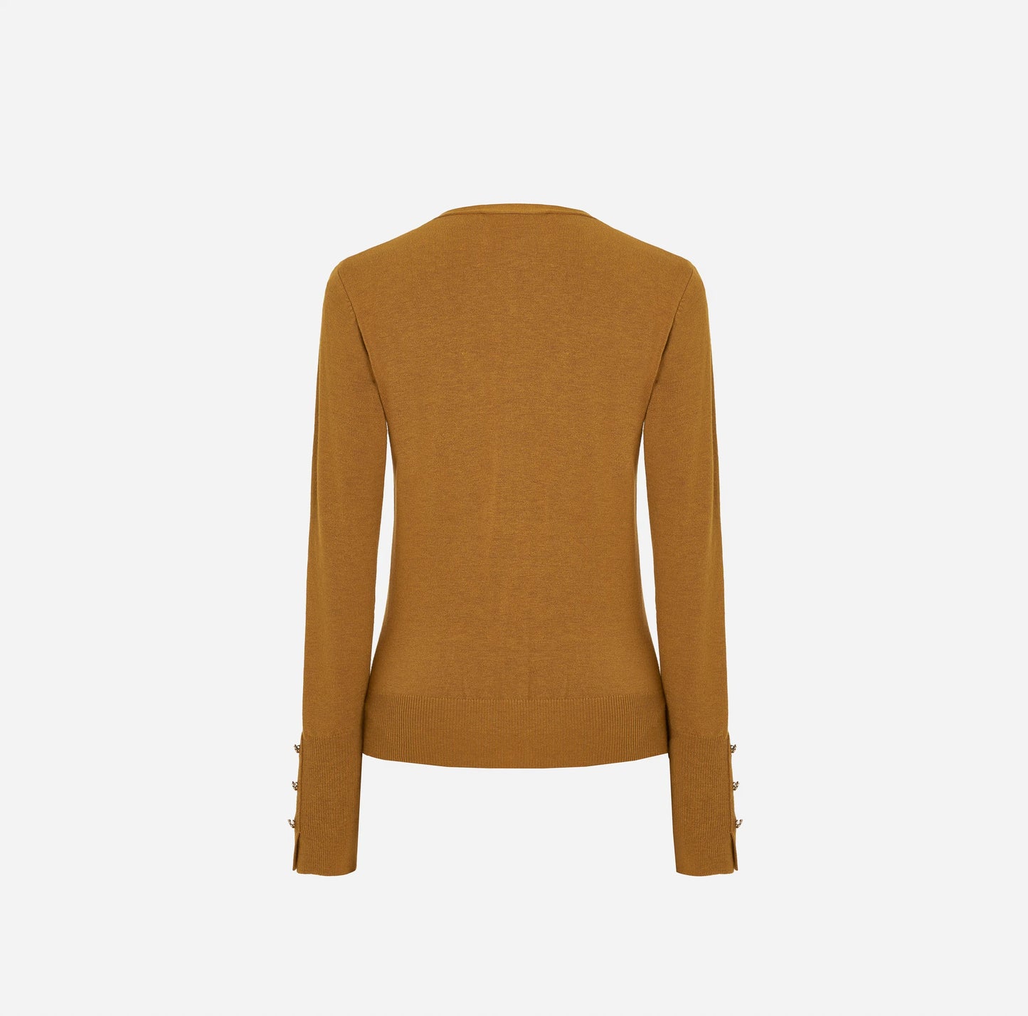 Casaco Decote Em V Com Botões Metálicos SC -Scripta