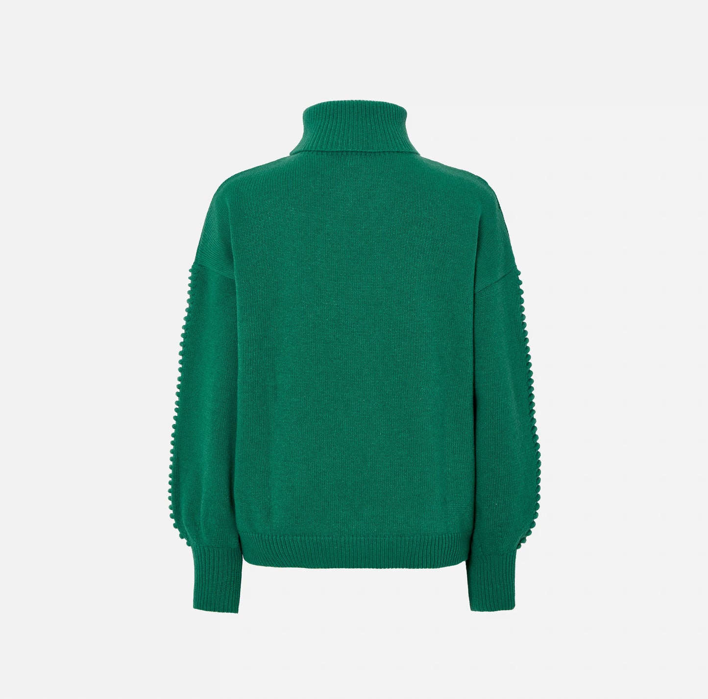 Camisola com Efeito Relevo na Frente e na Manga