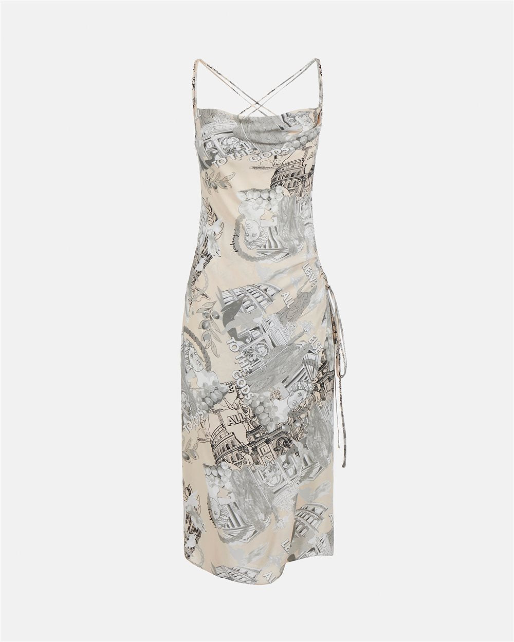 Vestido Roma Print - Iceberg