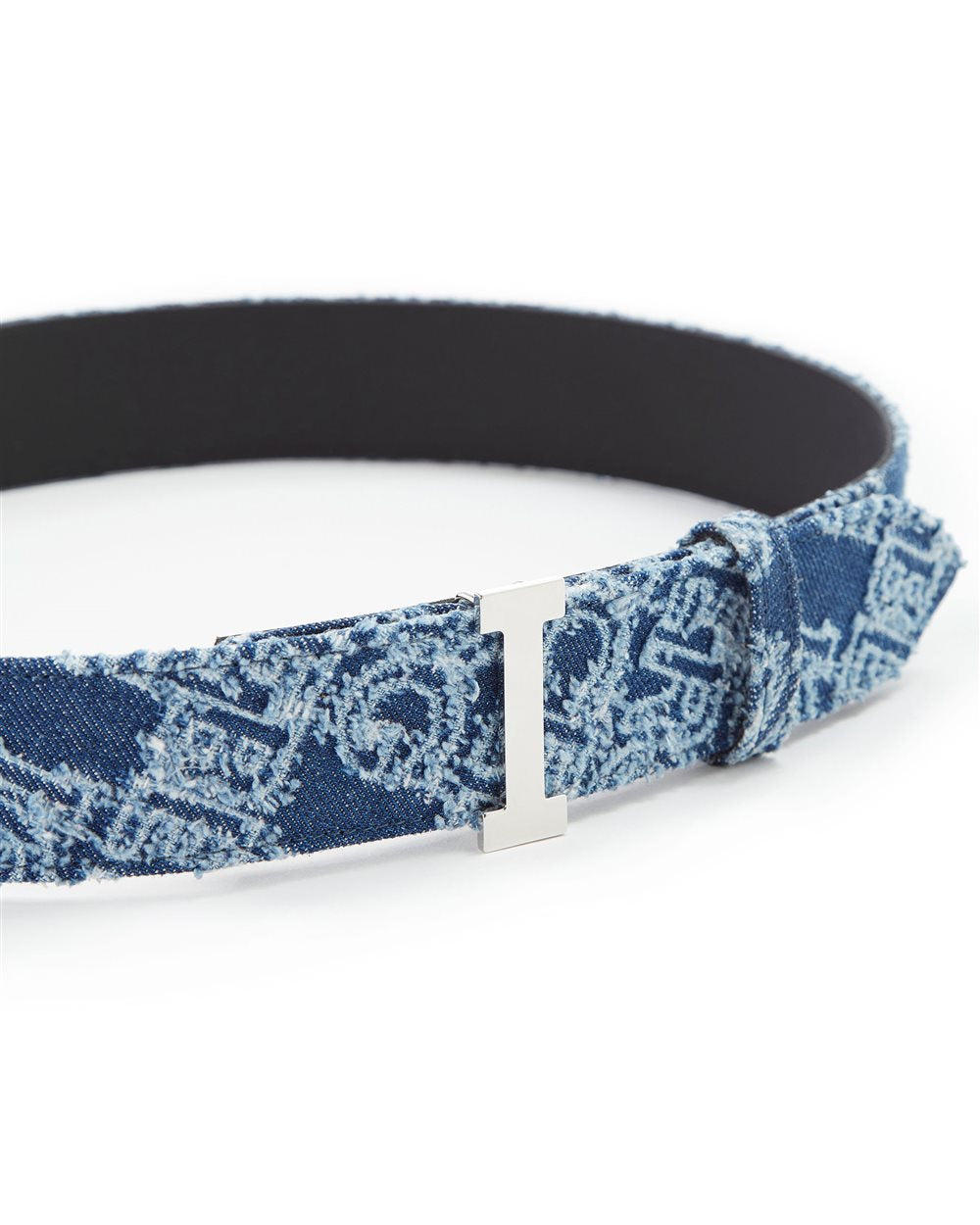 Cinto Denim Com Logo - Iceberg