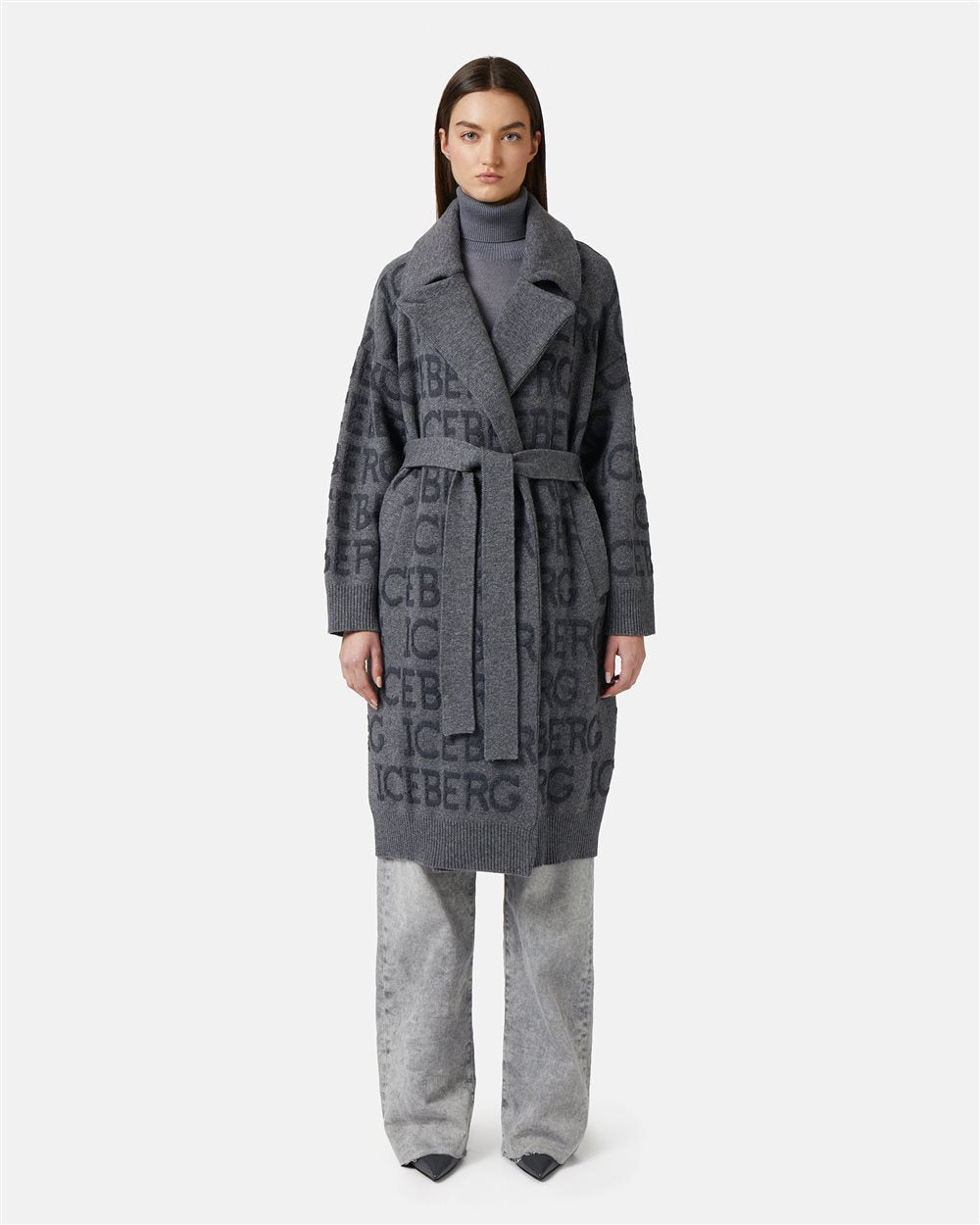 Casaco com Logotipo Iceberg- Iceberg