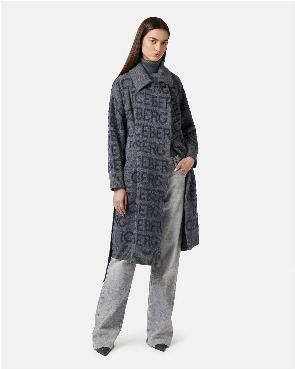 Casaco com Logotipo Iceberg- Iceberg