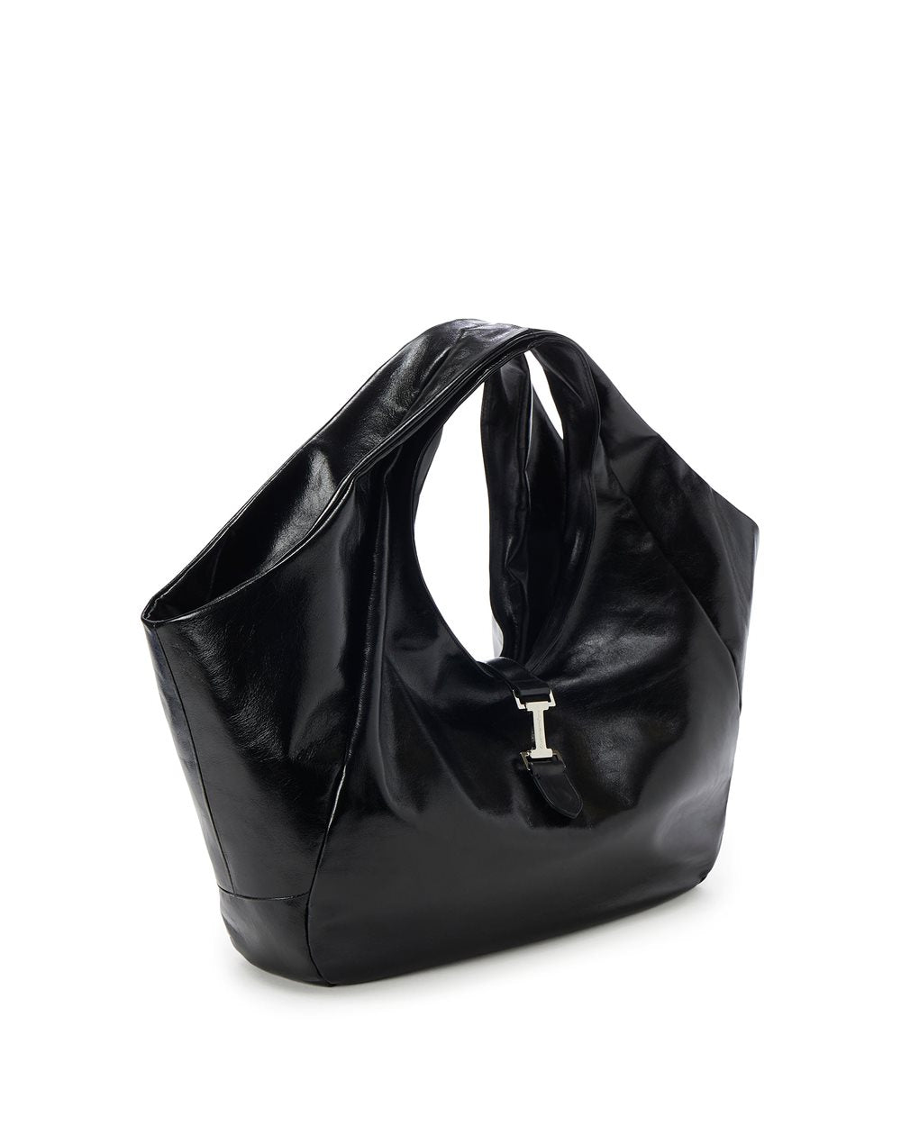 Saco em Pele com Monograma de Logotipo - Iceberg