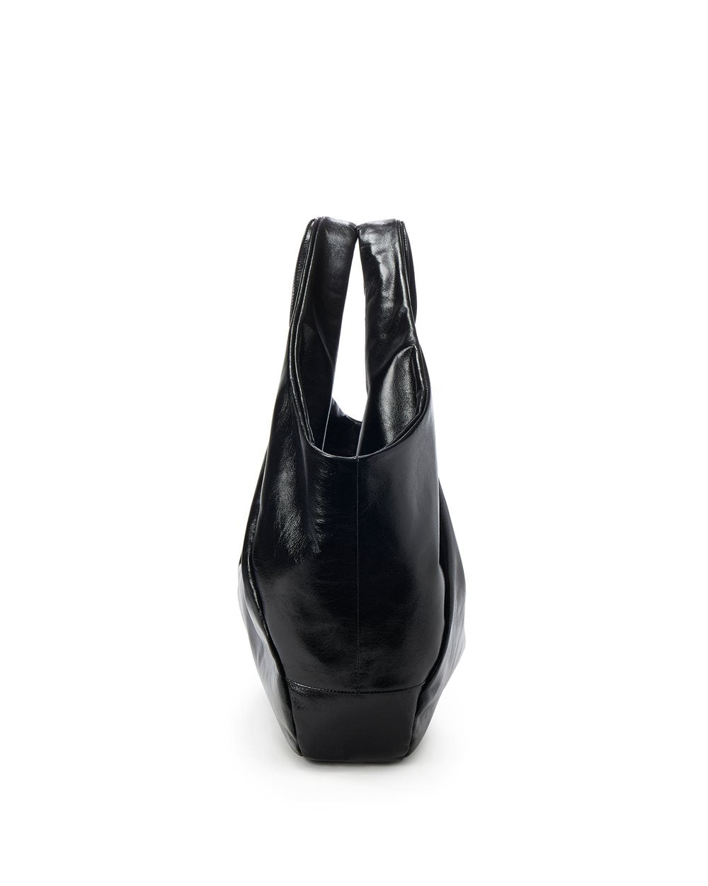 Saco em Pele com Monograma de Logotipo - Iceberg