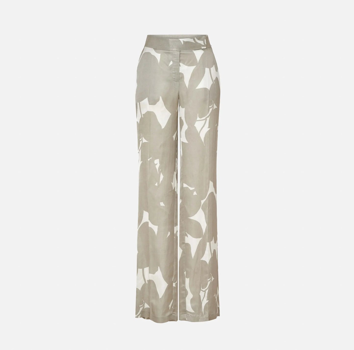 Long Trousers in Printed Fabric - Scripta
