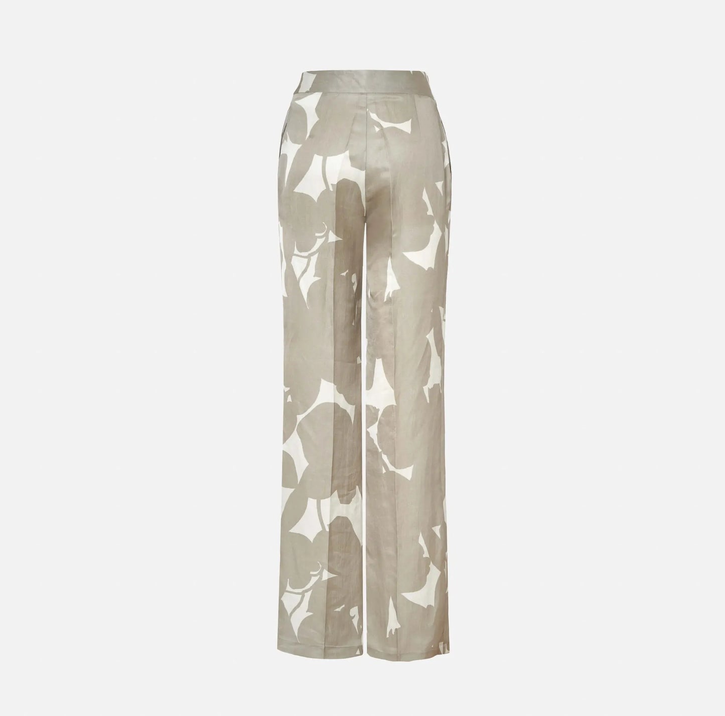 Long Trousers in Printed Fabric - Scripta