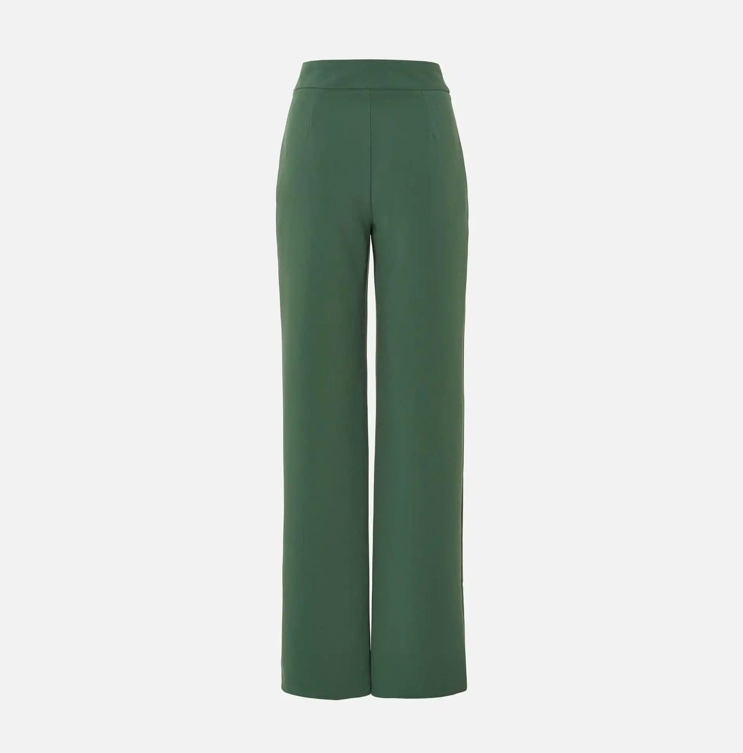 Calça De Corte Reto e Tecido Liso - Scripta